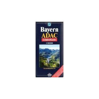ADAC Karte, Plano, Bayern Mit Ortsregister, Cityplänen, Kreisgrenzen