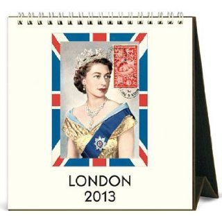 2013 Kalender, Tisch Kalender, London, v. Cavallini Papers mit
