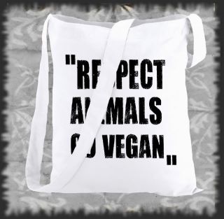 Beutel, Shopper,Sling Bag  Respect animals, go vegan 