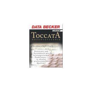 Toccata  Notensatzgenie. CD  ROM für Windows 95/98. Notensatz und