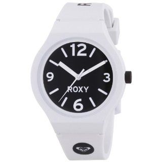 Roxy Damen Armbanduhr Analog Plastik schwarz W225BRAWHT 