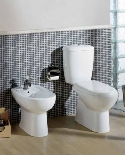 Azzurra Diana Toilette mit WC Deckel und Spülkasten Badkeramik Bad
