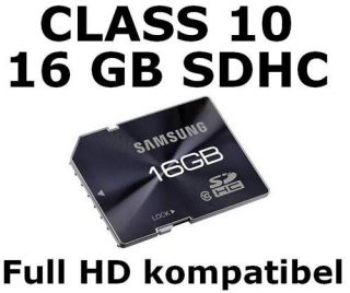 16GB Class10 SDHC Speicherkarte für Sony HDR CX130