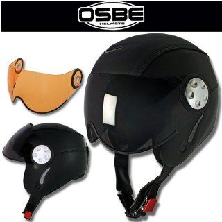 OSBE Skihelm Snowboardhelm Ski Helm PROTON schwarz Leder 