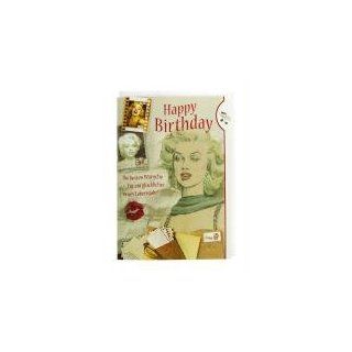 Klappklangkarte Geburtstag Marilyn Monroe Bücher