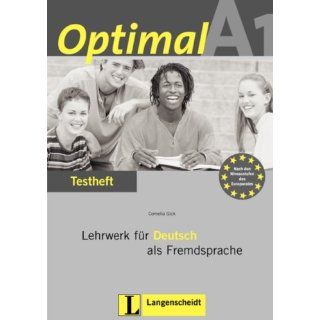 Optimal A1   Testheft A1 mit Audio CD Lehrwerk für Deutsch als