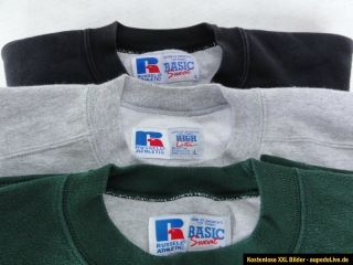 3x RUSSELL ATHLETIC Pullover Sweatshirts „HIGH Cotton™ BASIC Sweat