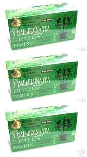 Boxes   3 BALLERINA TEA DIETERS DRINK EXTRA STRENGTH