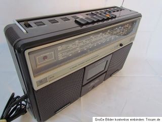 Top Vintage Radio GRUNDIG RR 720 international, Boombox, voll