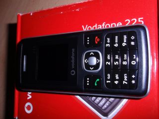 Vodafone 225 Schwarz Ohne Simlock Senioren Kinder Handy Mobiltelefon