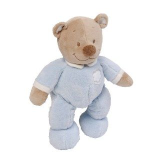 Nattou 618007 Serie Noa & Baby Bears Pluschtier Bär Gilles blau 30 cm