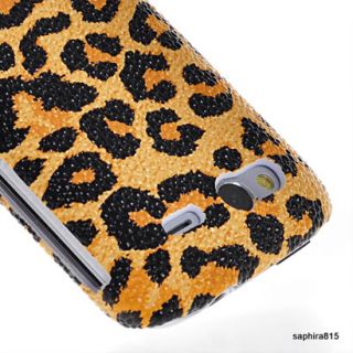 Leopard Leo Case Hülle Schale Schutz Cover für HTC WILDFIRE S G13