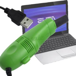 Mini USB Staubsauger für PC Notebook mit LED Licht Neu