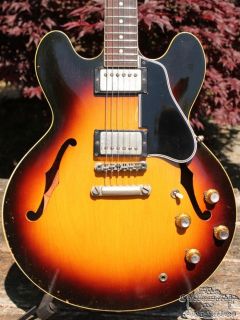 1961 Gibson ES 335 TD Sunburst, 2x PAF, Original Case, Excellent