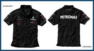 Sie erhalten ein original Mercedes GP Petronas Formula One  Poloshirt