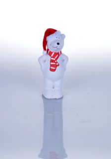 Eisbär Knut Figur Weihnachten Deko Verzierung Advent