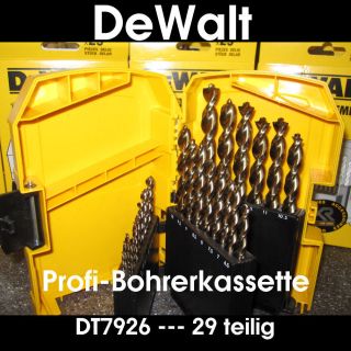 Extreme Bohrerkassette Bohrerset Bohrer DT7926 DIN 338 DIN338