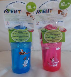 Avent ♥ Trinkbecher / Strohhalm Becher 340 ml ♥ Neu ♥