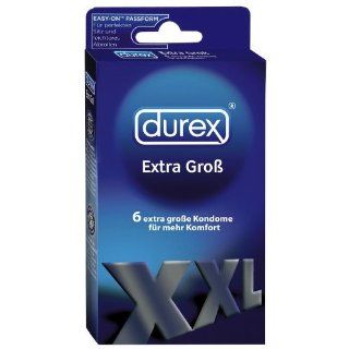 DUREX Extra Groß XXL 6er Pack Drogerie & Körperpflege