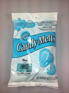Wilton Candy Melts hellblau  335g  Schmelzschokolade (Grundpreis: 13