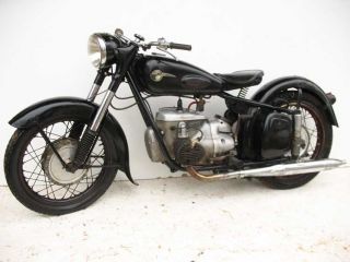 OLDTIMER MOTORRAD IFA MZ BK 350 Bj. 1956
