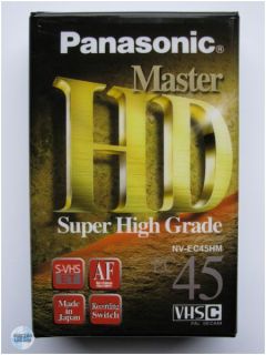 Stück PANASONIC HD NV EC 45 VHS C Camcorder Kassette