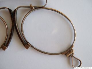 Gold Brille 585 Zwicker Kneifer 14 Kt Monokel Goldbrille Jugendstil
