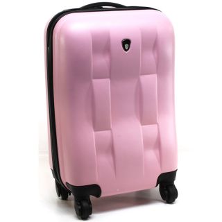 Hartschalen Handgepäck Koffer Trolley 360 ° Rollen 30 Liter Rosa