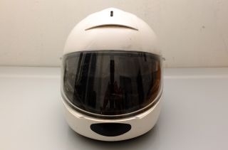 Schuberth Concept Helm Integralhelm weiß Bundeswehr Motorrad Helmet