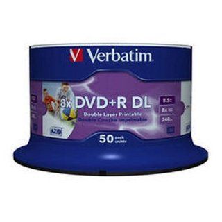 DVD+R DOUBLE LAYER 8.5 GB PRINTABLE 50er SPINDELvon Verbatim