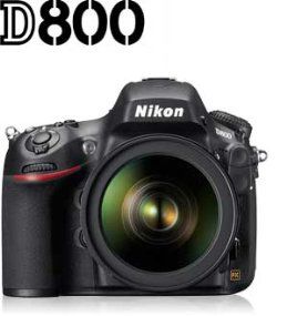 Nikon D800 SLR Digitalkamera (36 Megapixel, 8 cm (3,2 Zoll) Monitor
