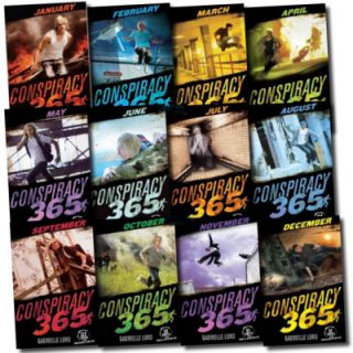 Conspiracy 365 Collection Gabrielle Lord 12 books set