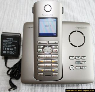 Siemens Gigaset S455 Schnurlos Telefon mit Anrufbeantworter