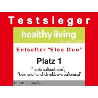 Tefal ZE 7001 Entsafter Elea Duo, weiß/greige Küche
