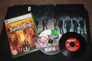 Xbox 360 Games   MAFIA II Limited Edition STEELBOOK & SAINTS ROW