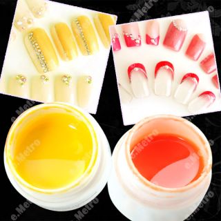 PRO 36 Couleurs UV Gel Opaque /Glitter AU CHOIX Manucure Pedicure