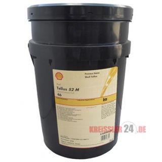 Shell Tellus S2 M 46 20 Liter Öl Hydrauliköl HLP DIN 51524 2 ersetzt