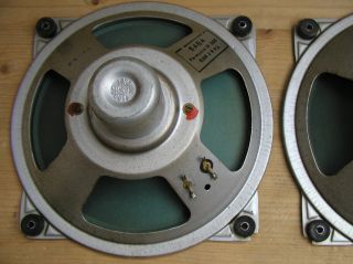 Geprüftes, voll funktionstüchtiges Lautsprecherpärchen der 50er