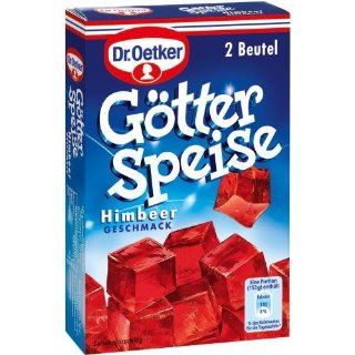 Dr. Oetker Götterspeise Himbeer Geschmack, 12er Pack (12 x 2 x 500 ml
