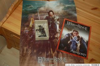 Der Herr der Ringe Aragorn + Heft + Poster (Sonderfigur ) OVP
