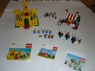 Lego Ritterburg Nr. 375 + 383 und 677 sehr selten