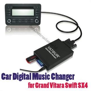 Car Digital CD Musik Changer SD USB Adapter  Musik für SUZUKI