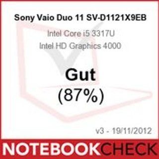 Sony Vaio SVD1121X9EB Hybrid 29,4 cm Ultrabook Computer
