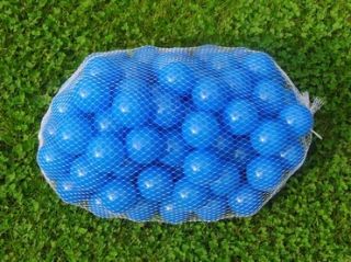 PE Bälle blau für Teichabdeckung 500 Stkca.1,5m² 6 cm Ø NEU