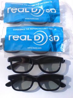 3D Brille von REAL D neu originalverpackt (2 Stück)
