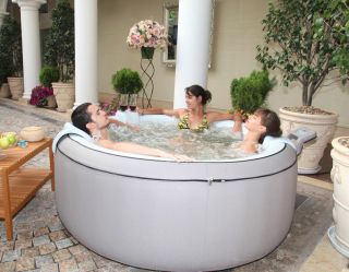 Whirlpool aufblasbar 4 Spa Jacuzzi Pool Badewanne In Outdoor Premium