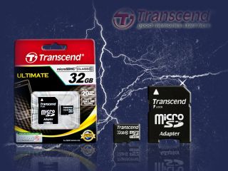 NEU TRANSCEND MICROSDHC MICRO SDHC 32 GB ULTIMATE 32GB SPEICHERKARTE