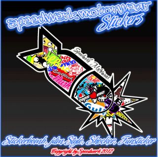 Shockerbombing Sticker by Speedwerk, JDM Aufkleber, Shocker ,Decal