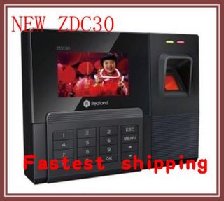 New Ccolor 2.8 inch ZDC30 TFT Fingerprint Time Attendance