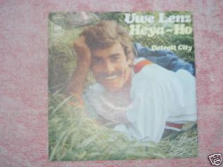 Single   Uwe Lenz   Heja Ho / Detroid City   CBS3746